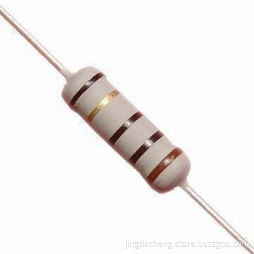 Wirewound Fuse Resistor with Gray Coating, Used for Overload Protection, without Risk of Fire